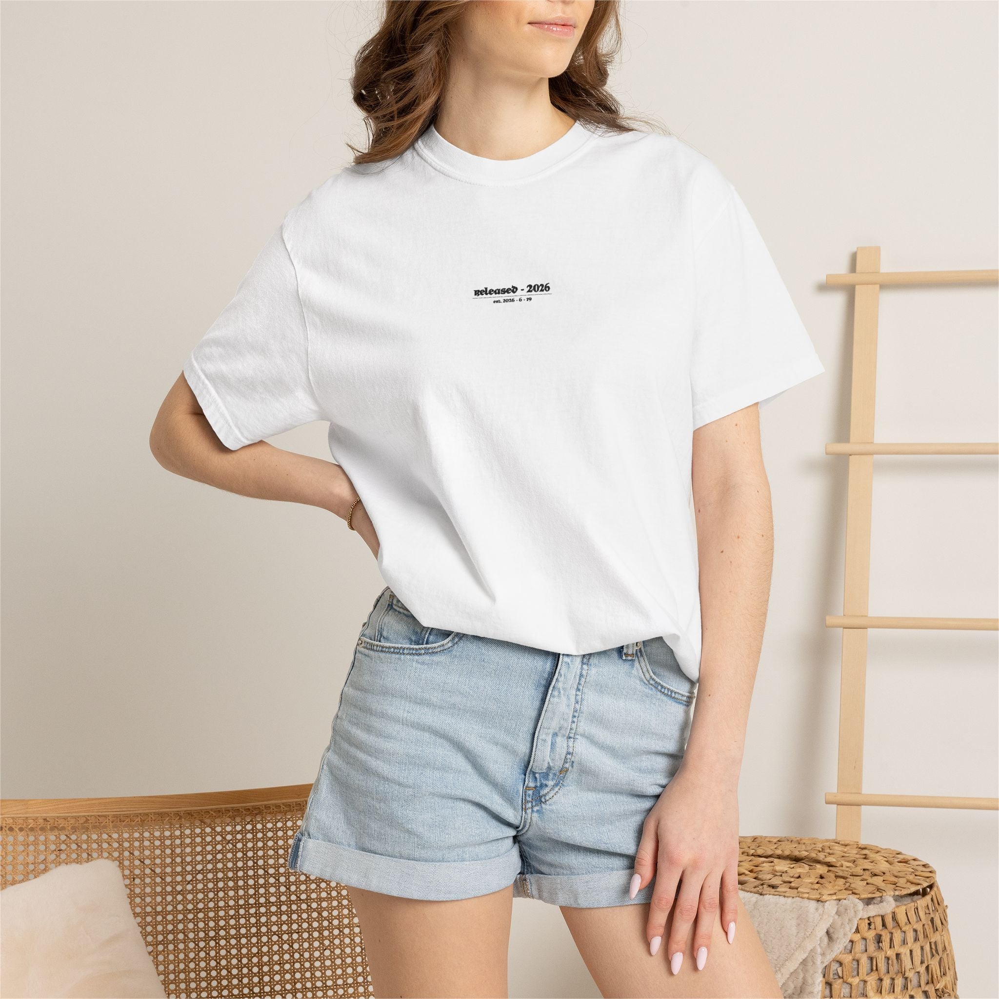 central tee - white