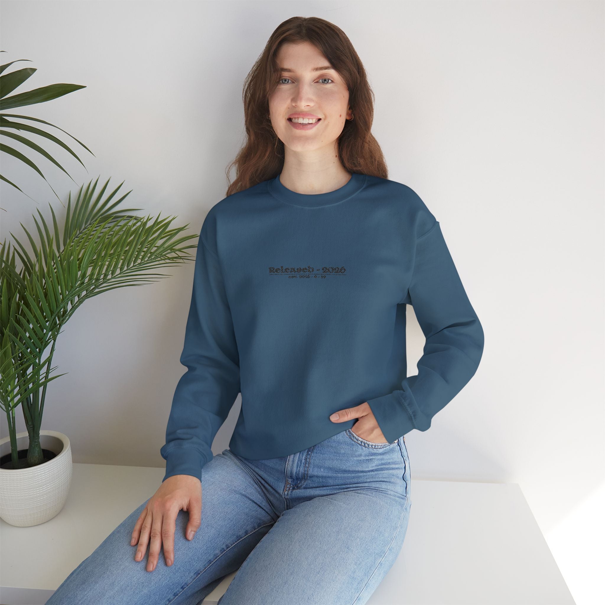 sweatshirt - indigo blue