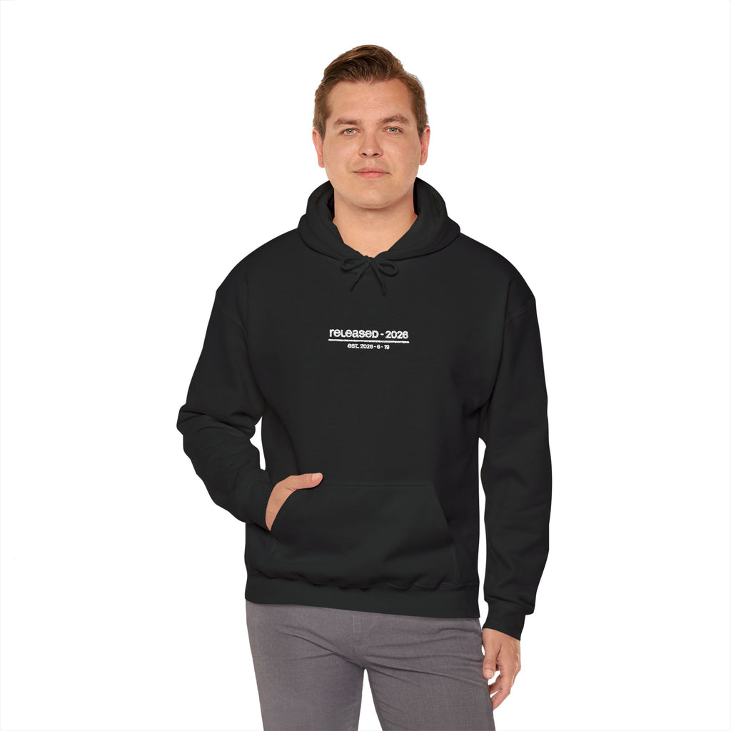 central hoodie - black