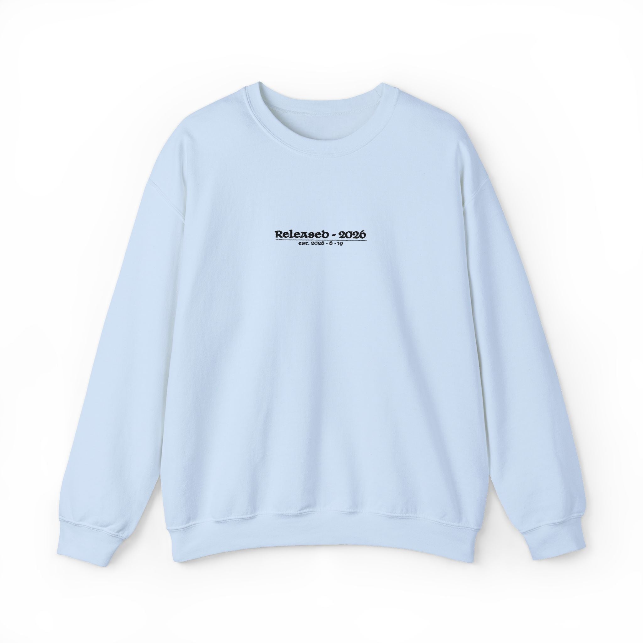 sweatshirt - light blue