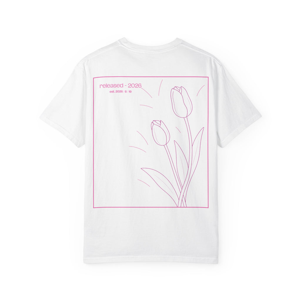 the floral one - white
