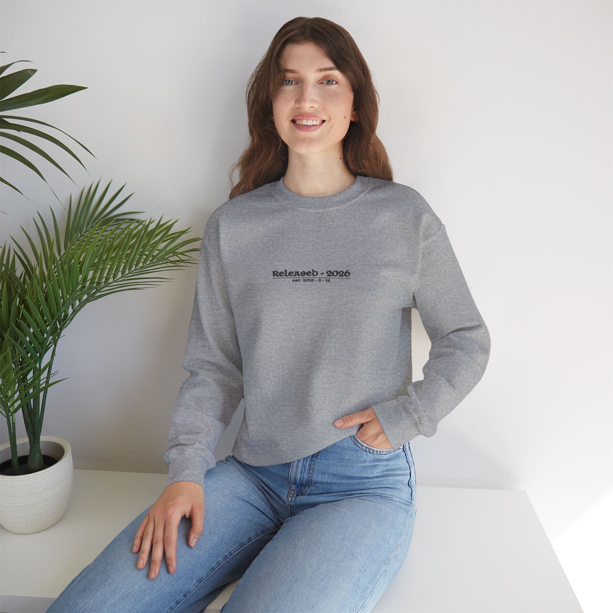 sweatshirt - dark grey