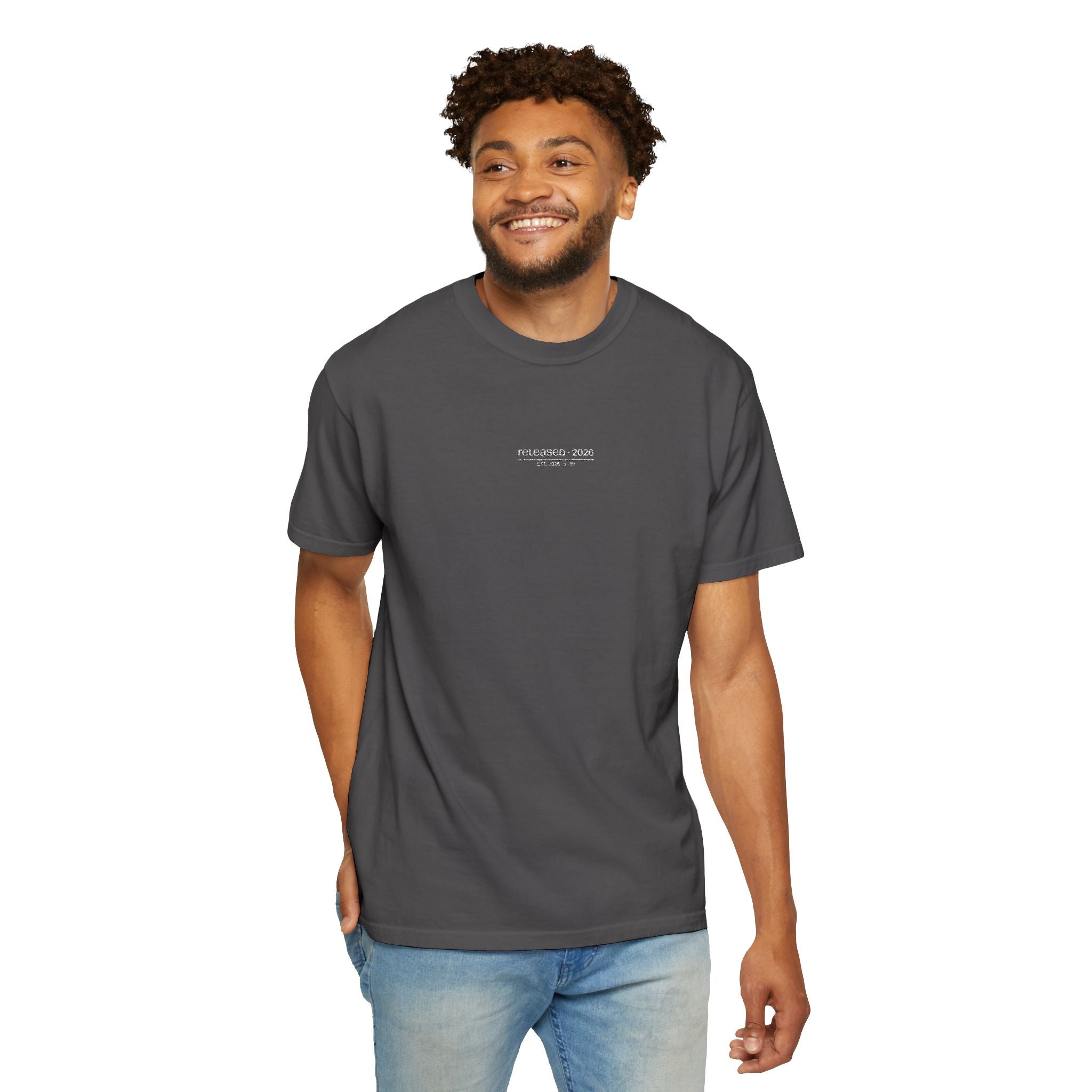 central tee - grey