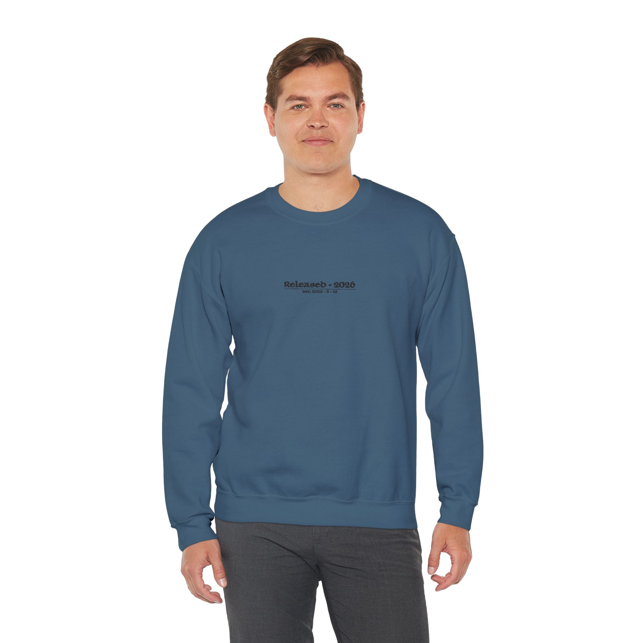 sweatshirt - indigo blue