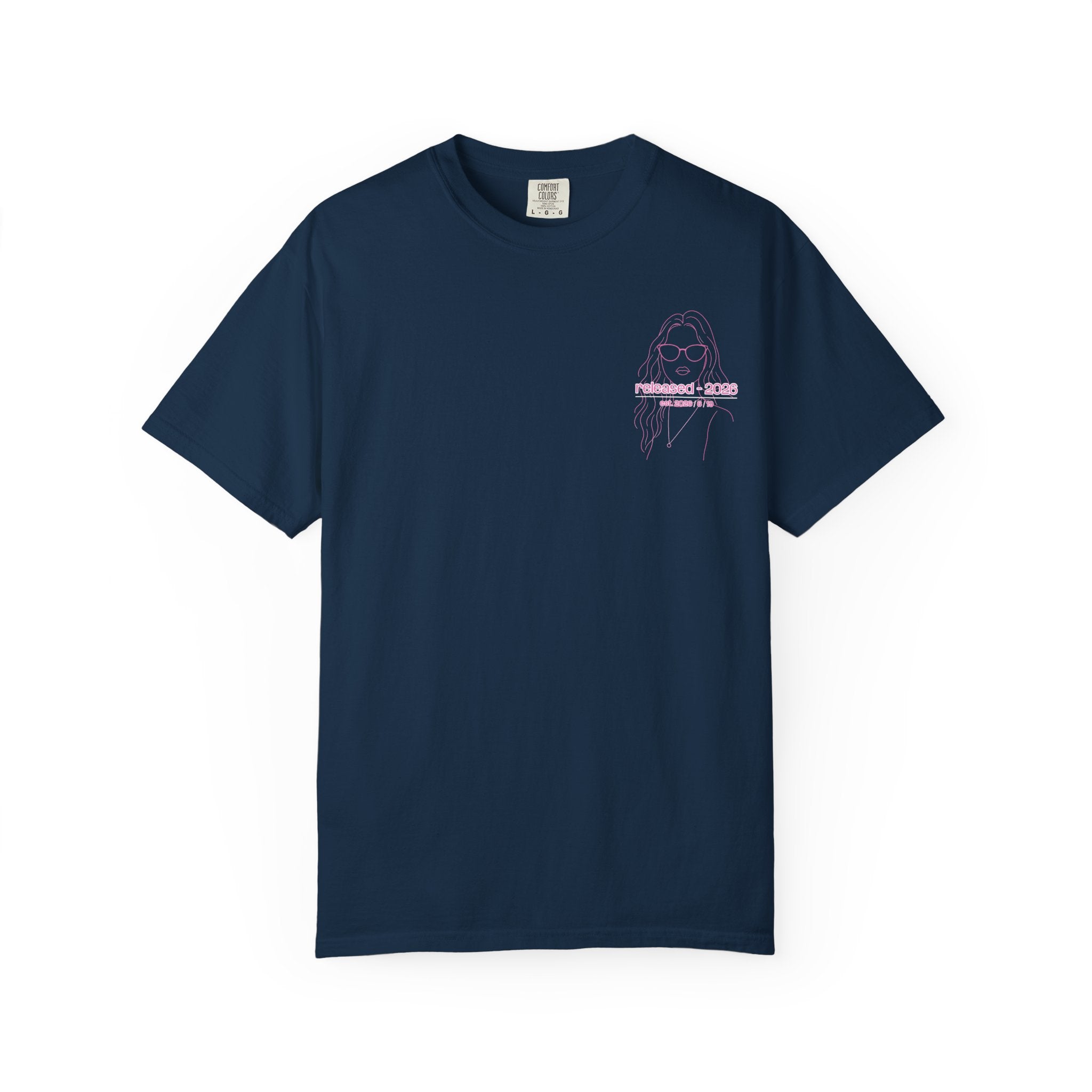 the floral one - navy