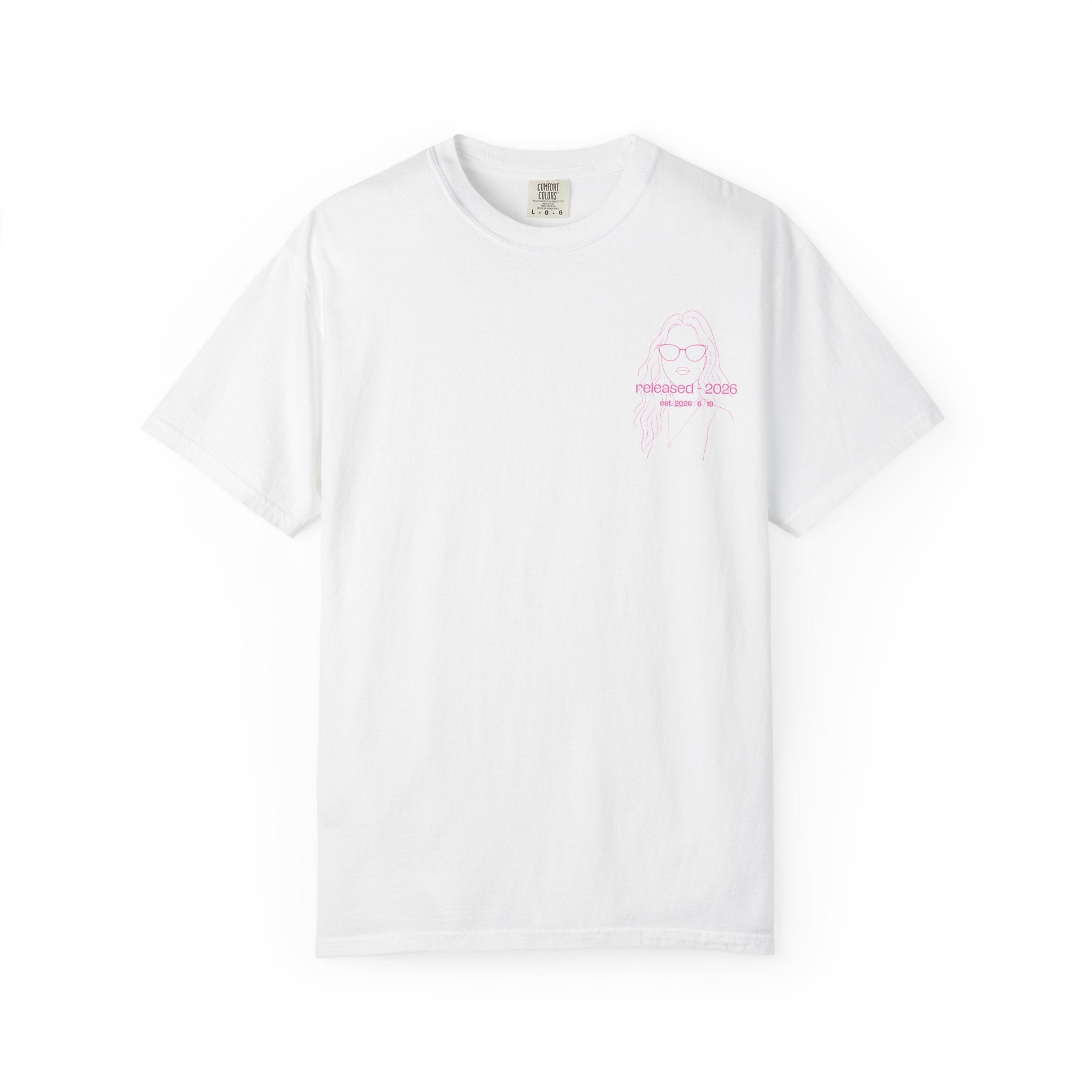 the floral one - white