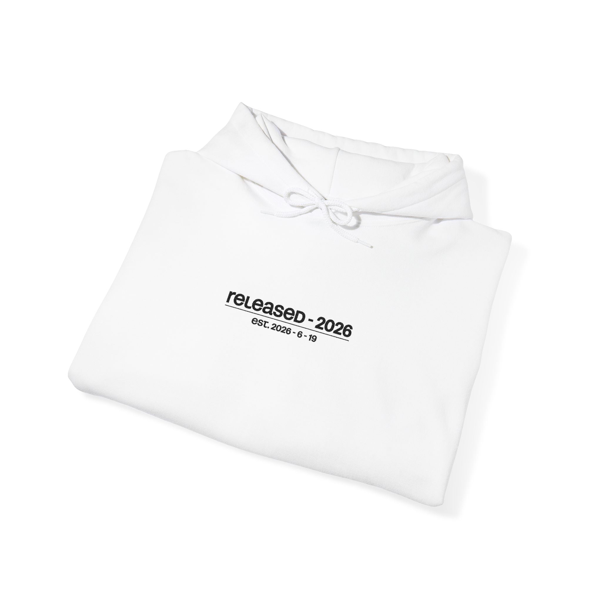 central hoodie - white