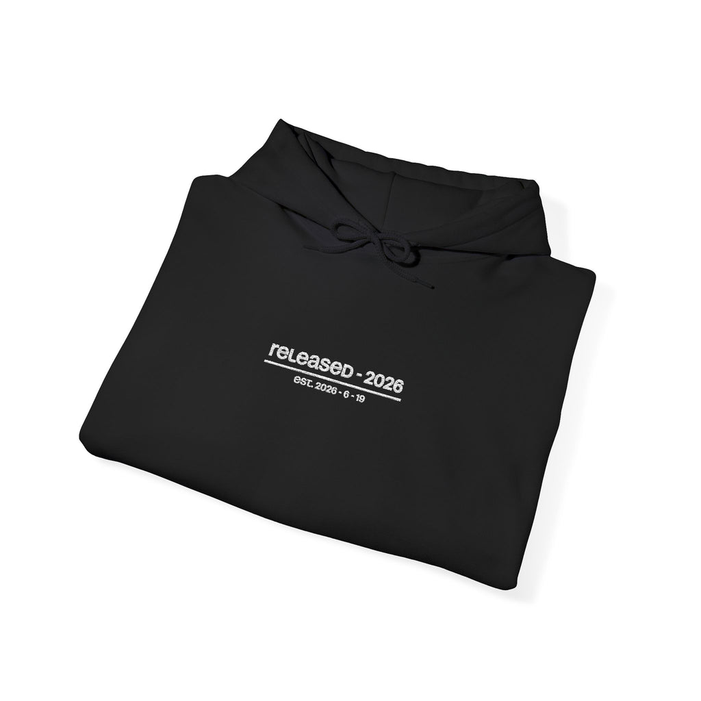 central hoodie - black