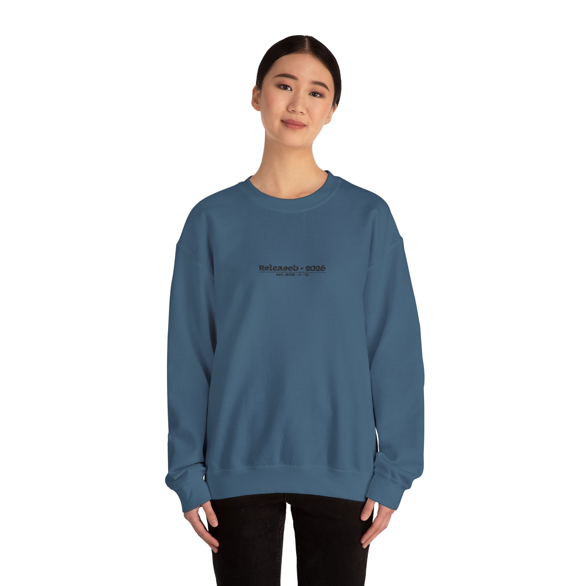 sweatshirt - indigo blue