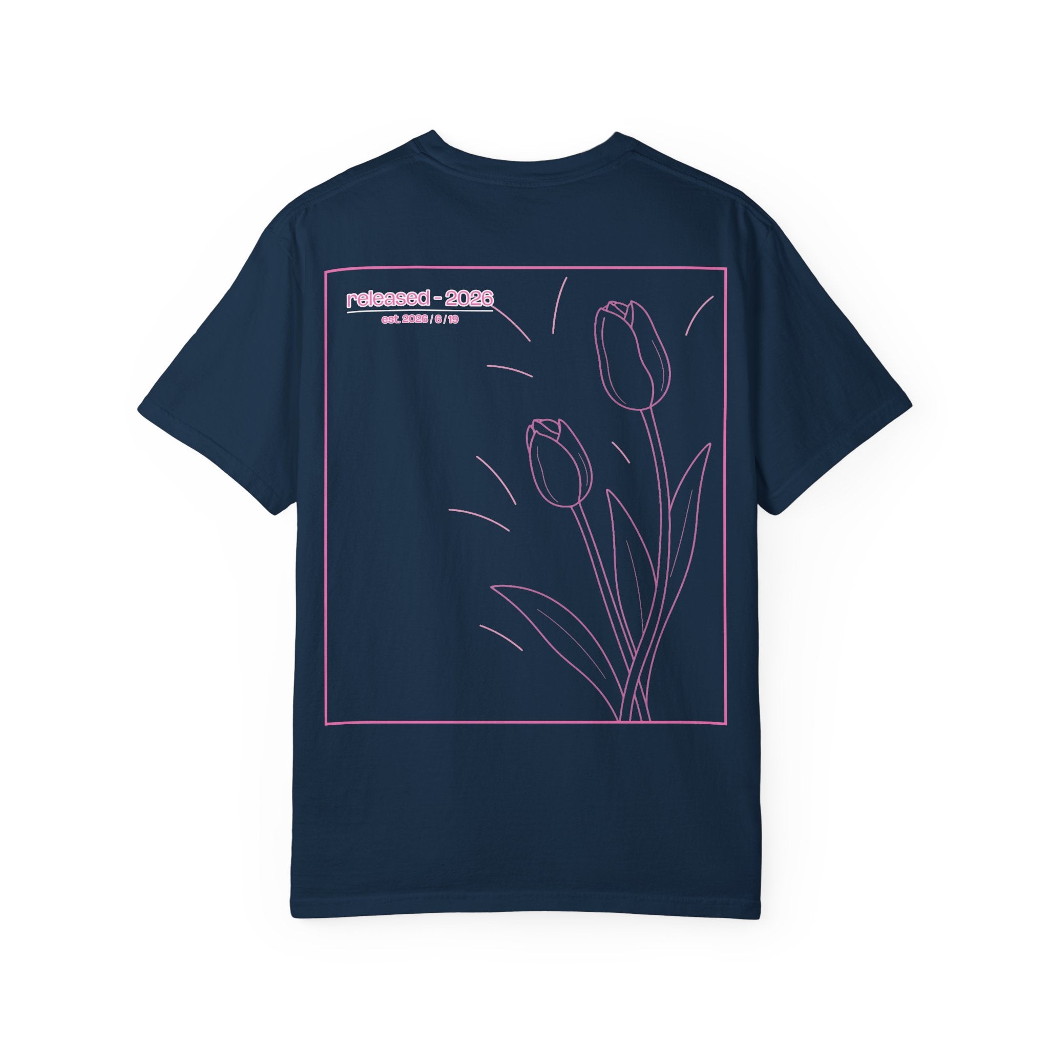 the floral one - navy